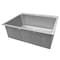 Ruvati 27 x 20 inch Drop-in 16 Gauge Stainless Steel Rounded Corners Topmount Kitchen Sink Single Bowl RVH8017 - alternate 3
